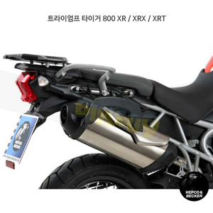 트라이엄프 타이거 800 XR / XRX / XRT C-Bow 소프트 백 홀더- 햅코앤베커 오토바이 싸이드백 가방 거치대 6307536 00 01